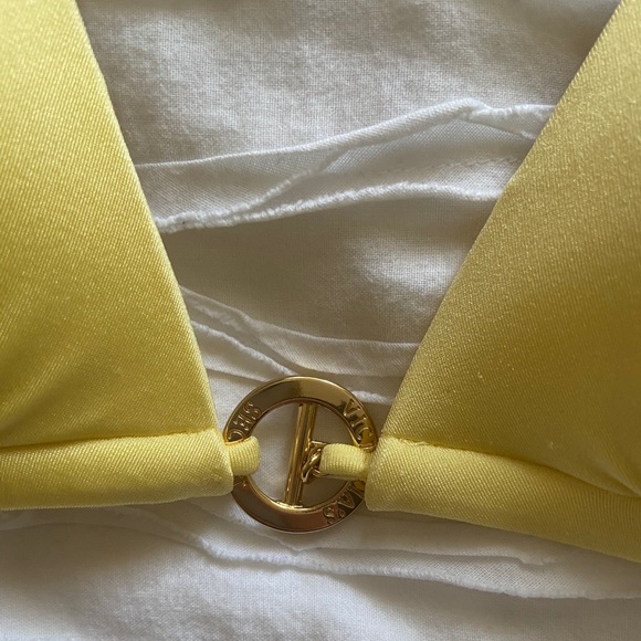 Yellow Victorias Secret Bikini Top - Picture 2 of 4
